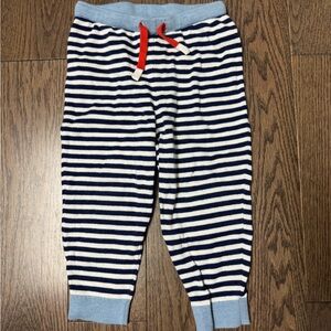 Mini Boden Blue and White Striped Kids Bottoms size 18/24M